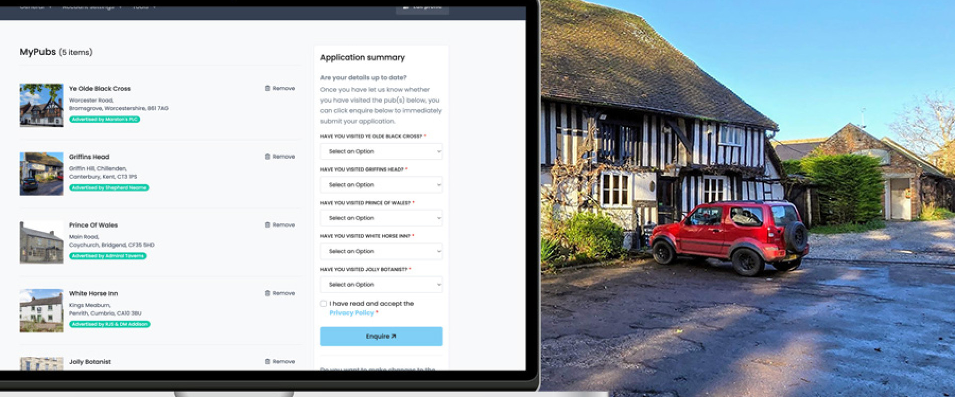 Introducing Quick Checkout: A Faster Way to Enquire About Pubs