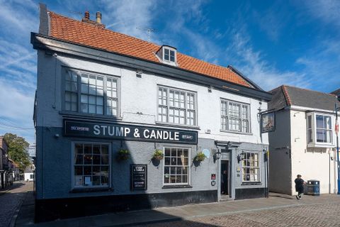 Stump And Candle