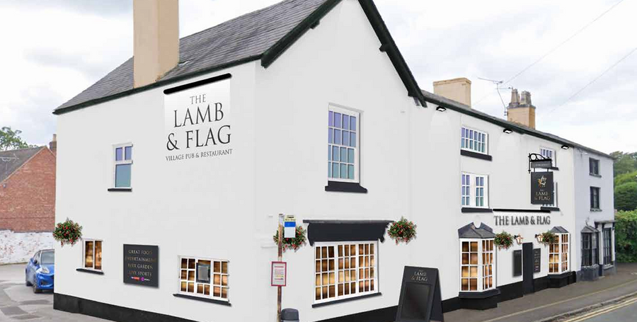 Lamb & Flag