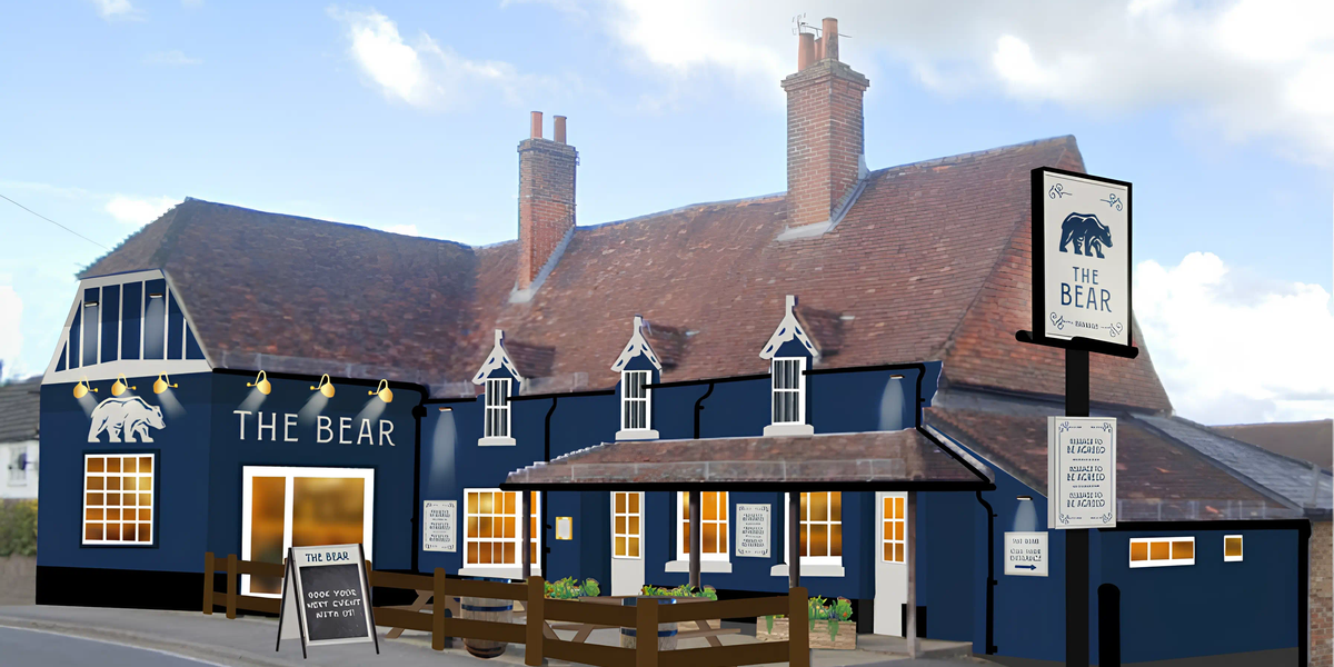 Bear & ragged Staff